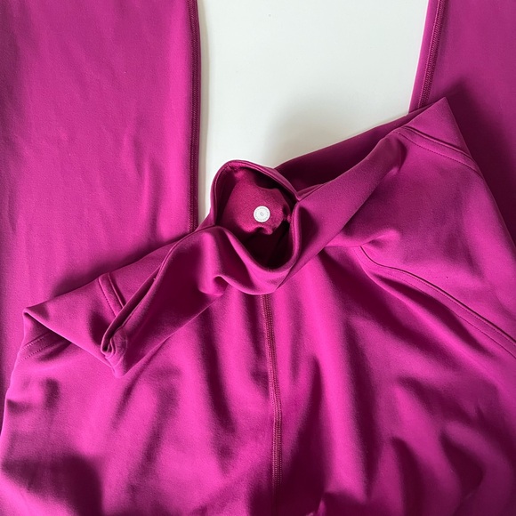 Lululemon Athletica Leggings - InStill High Rise Tight 25” Magenta Purple - Picture 9 of 10